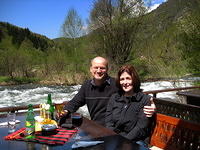 Bill&Meg Bulgaria Lunch1